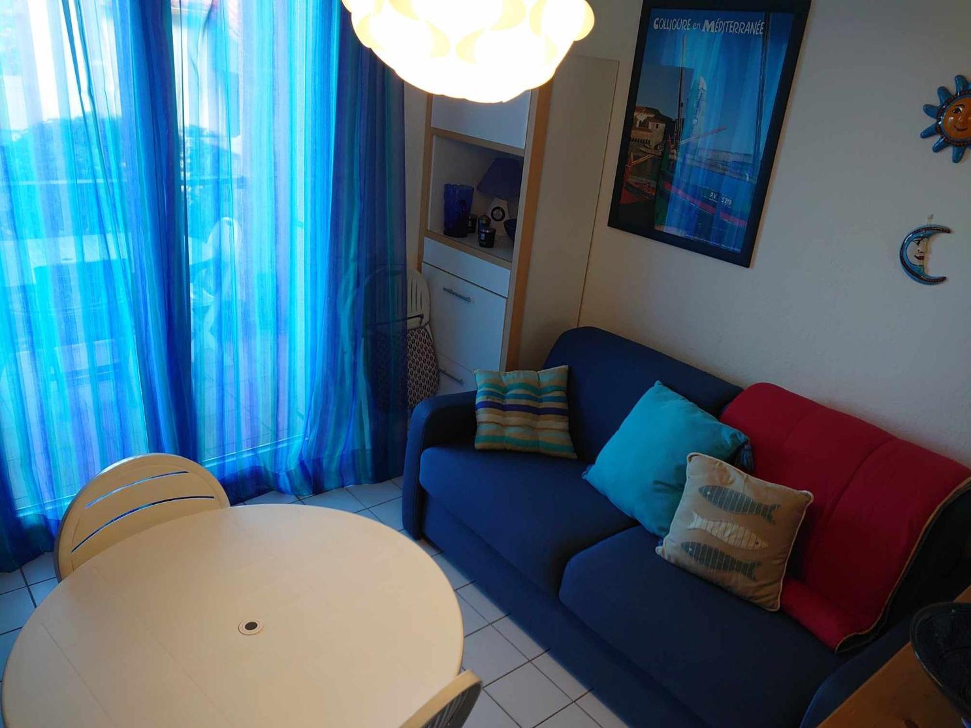 4RB86 Appartement type T2 cabine dans résidence bord de mer à Collioure Exterior foto